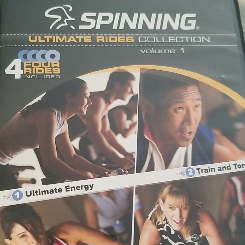 Spinning Ultimate Rides Collection 4 DVDs